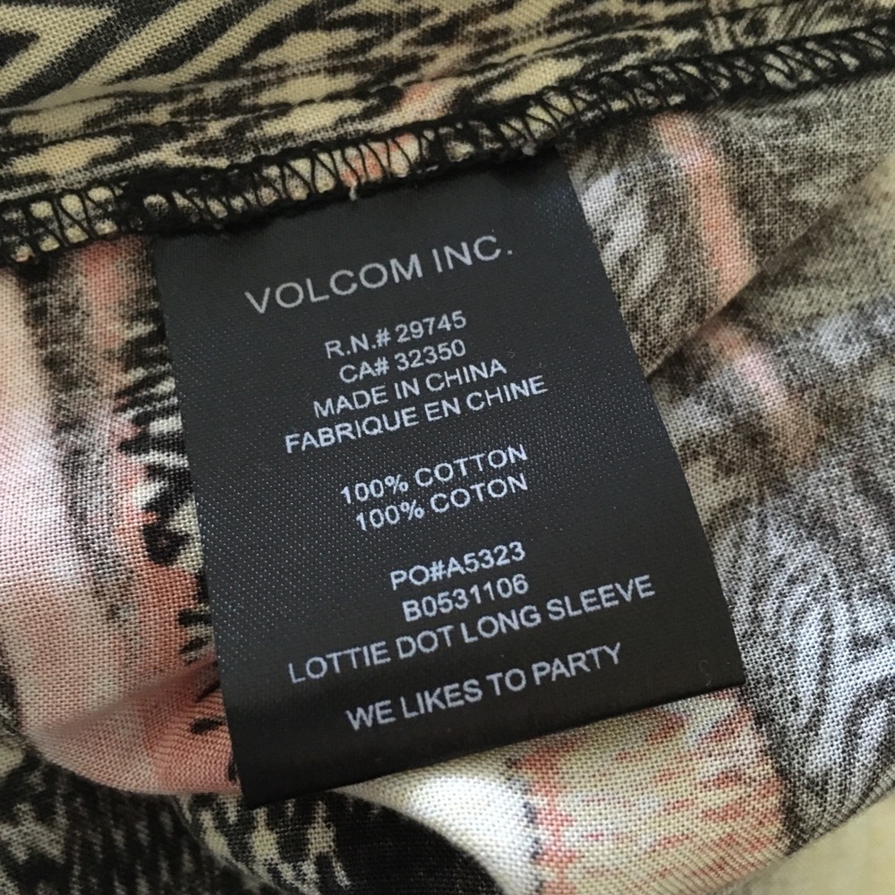 Volcom • Layered Pattern Mini Dress - Picture 7 of 7